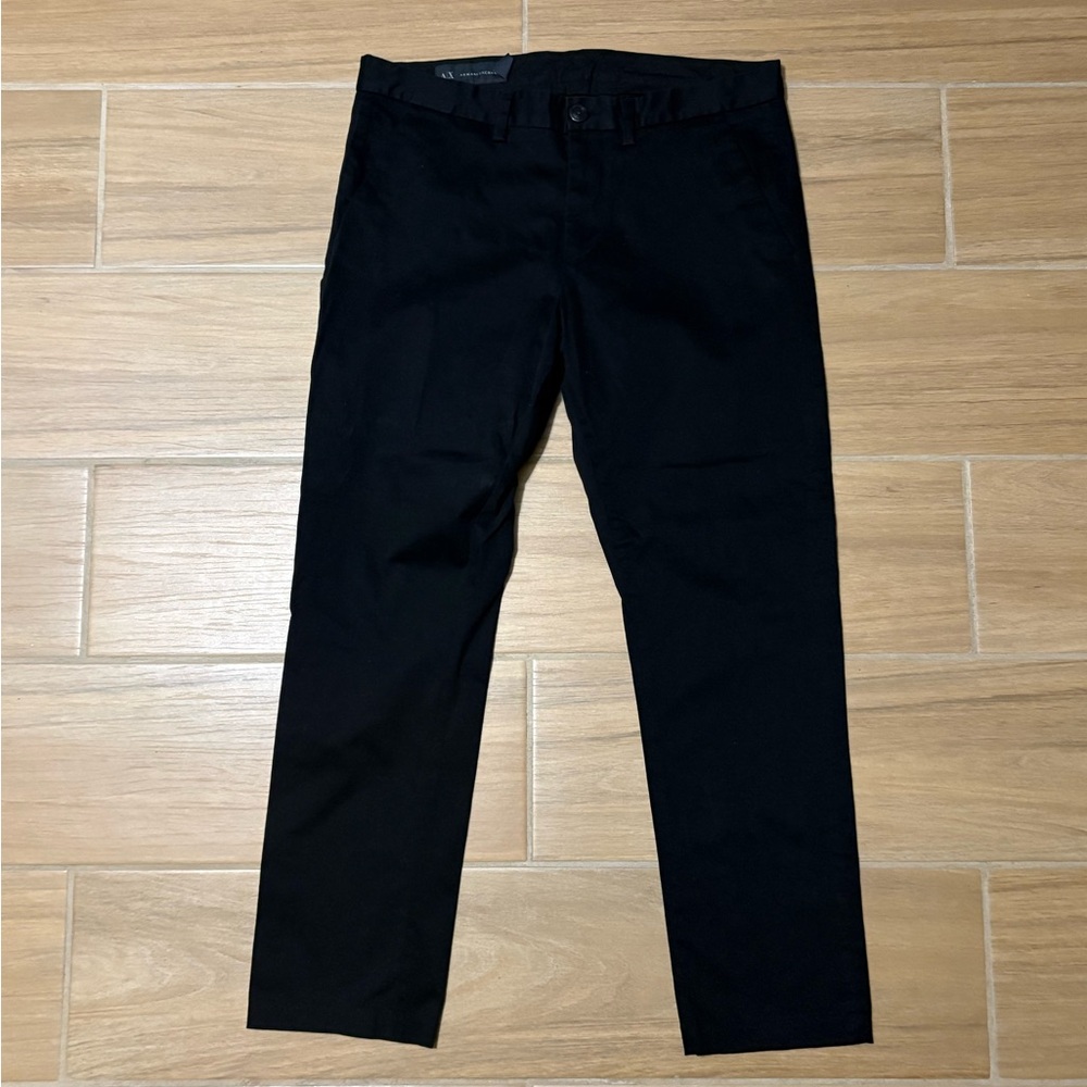 Armani Exchange Black Dress Pants